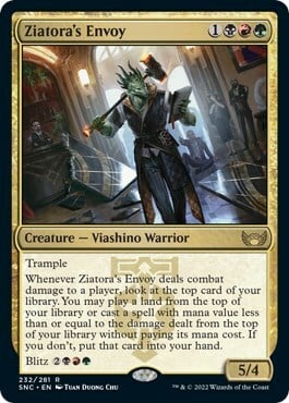 Ziatora's Envoy Card Front