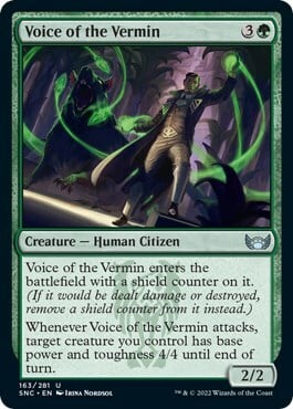Voice of the Vermin Card Front
