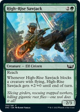 High-Rise Sawjack Card Front