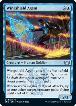 Wingshield Agent Card Front