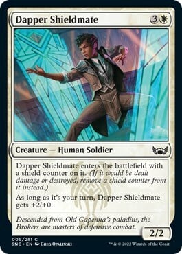 Dapper Shieldmate Card Front