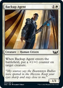 Backup Agent Card Front