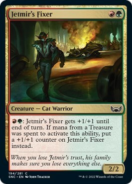 Jetmir's Fixer Card Front