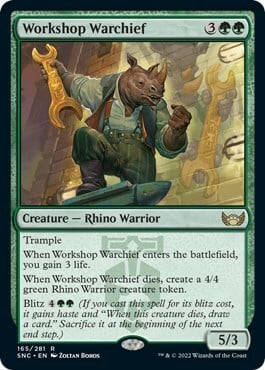 Workshop Warchief Card Front