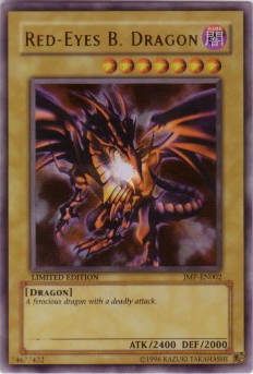 Red-Eyes B. Dragon Card Front