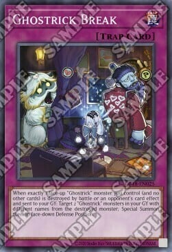 Ghostrick Break Card Front