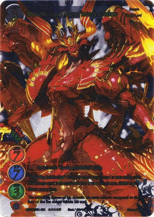 Magvarius, Grand Dragon Pentarch of Inferno Card Front