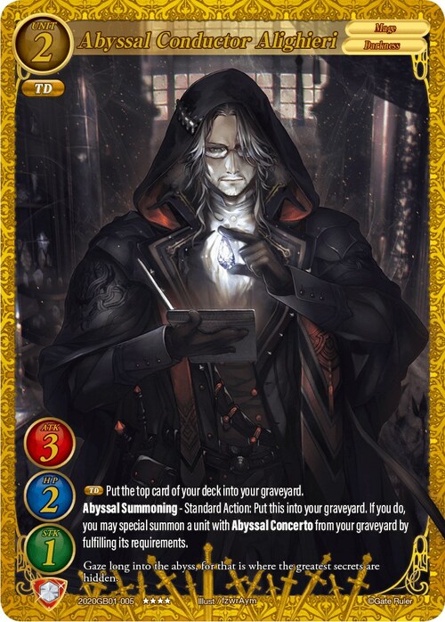 Abyssal Conductor Alighieri Card Front