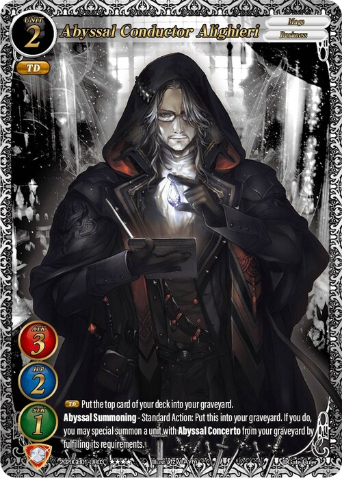 Abyssal Conductor Alighieri Card Front