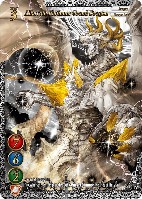 Albavolt, Platinum Grand Dragon