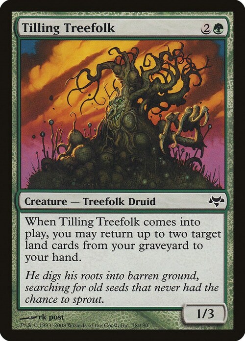 Tilling Treefolk Card Front