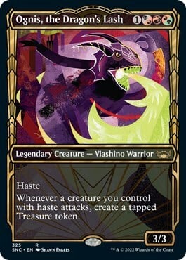Ognis, the Dragon's Lash Card Front