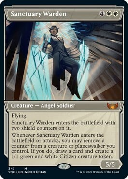 Sanctuary Warden Card Front