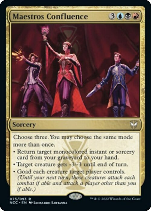 Maestros Confluence Card Front