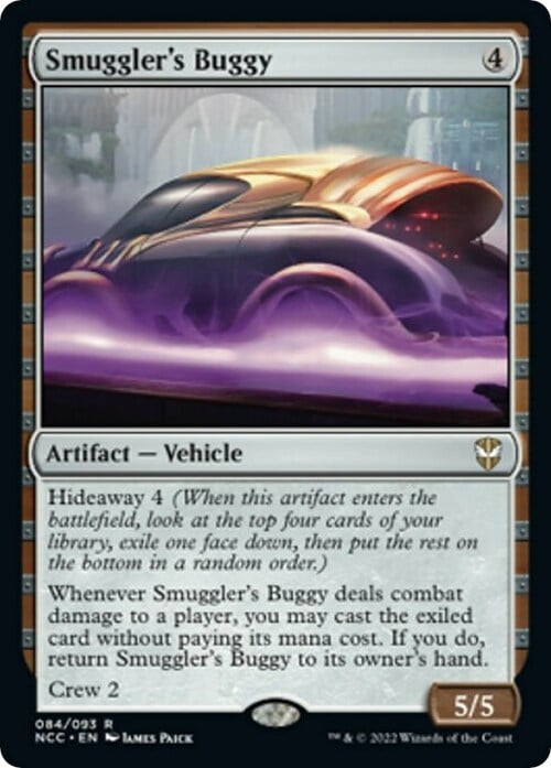 Smuggler's Buggy Card Front