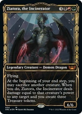 Ziatora, the Incinerator Card Front