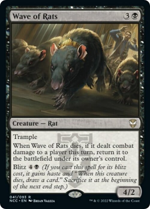 Wave of Rats Card Front