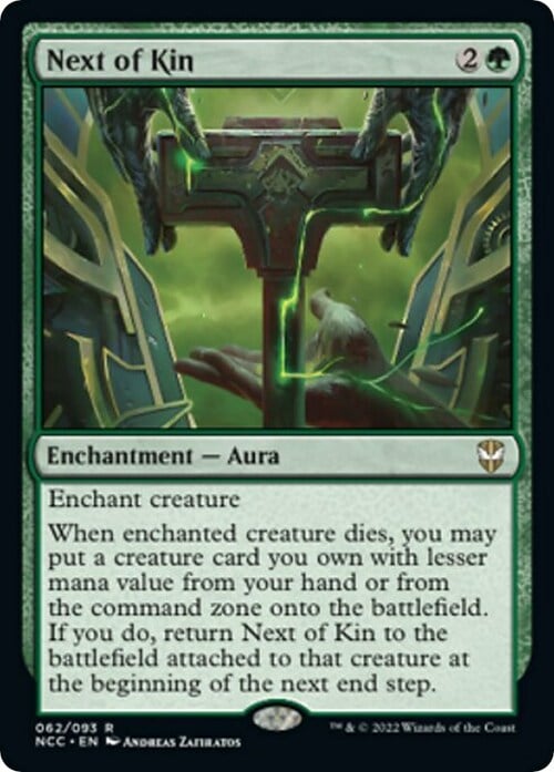 Next of Kin Card Front