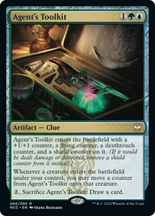 Agent's Toolkit Card Front