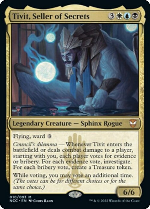 Tivit, vendedor de secretos Frente