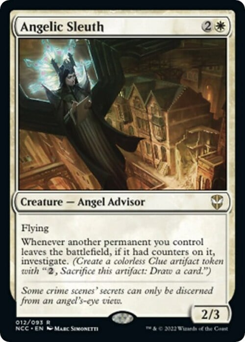 Angelic Sleuth Card Front