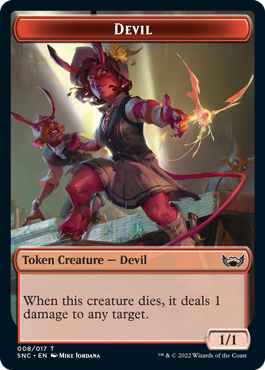 Devil Card Front