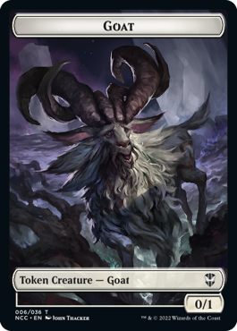 Goat // Zombie Card Front