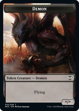 Demon // Copy Card Front