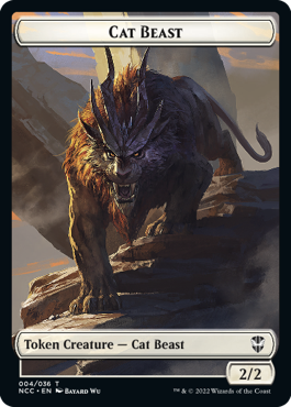 Cat Beast // Soldier Card Front