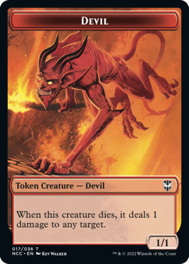 Devil // Soldier Card Front