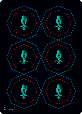 Punch Card Card Front