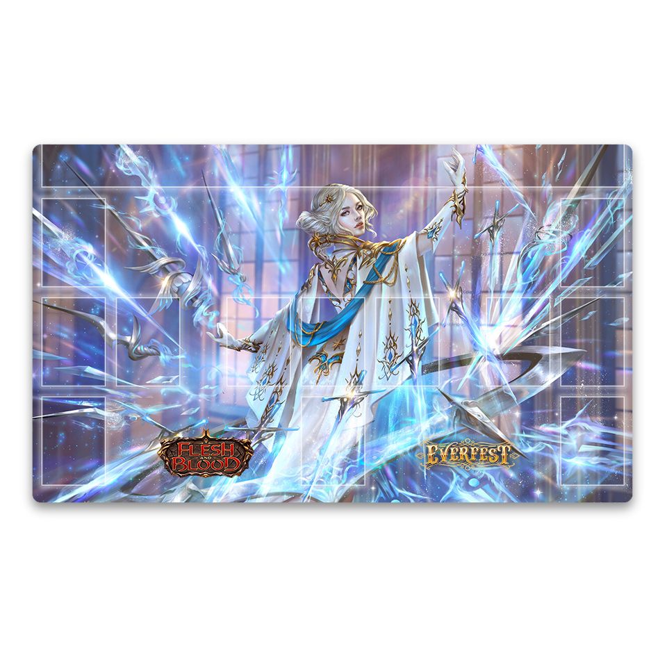 People's Champion: "Shimmers of Silver (Normal)" Playmat