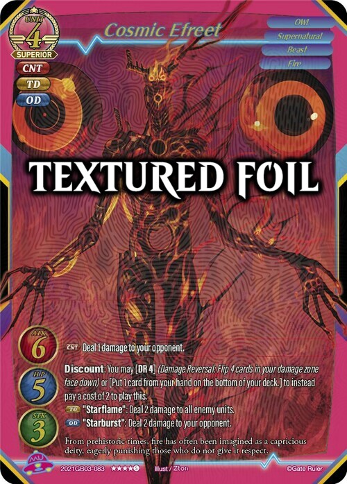Cosmic Efreet Card Front