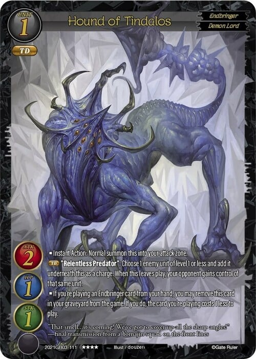 Hound of Tindalos Card Front