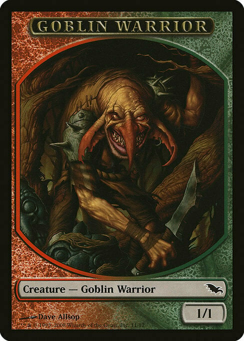 Goblin Warrior Card Front