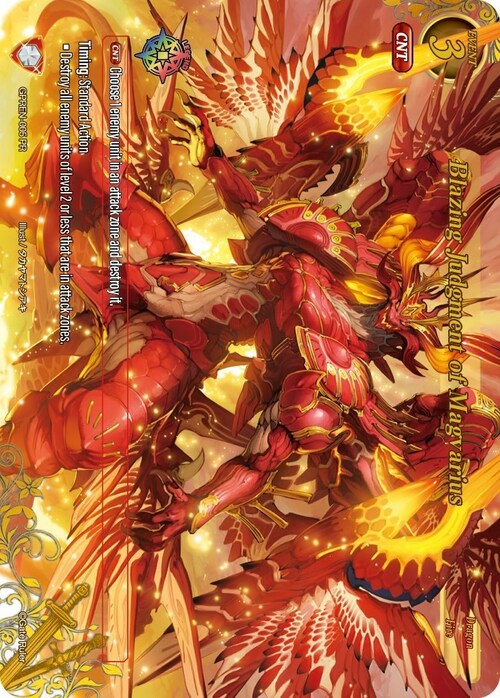 Blazing Judgment of Magvarius Card Front