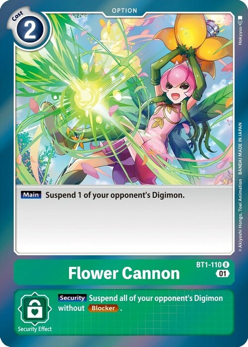 Flower Cannon Frente