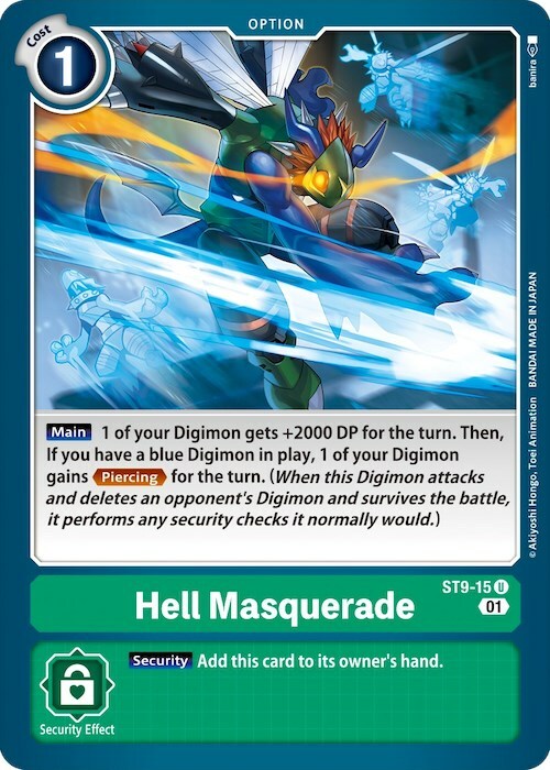 Hell Masquerade Card Front
