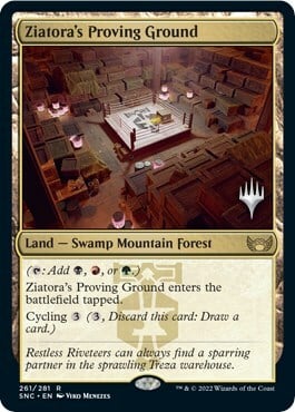 Ziatora's Proving Ground Card Front