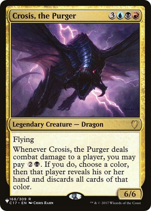 Crosis, the Purger Card Front