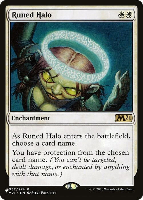 Runed Halo Card Front