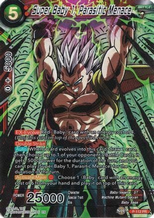 Super Baby 1, Parasitic Menace Card Front