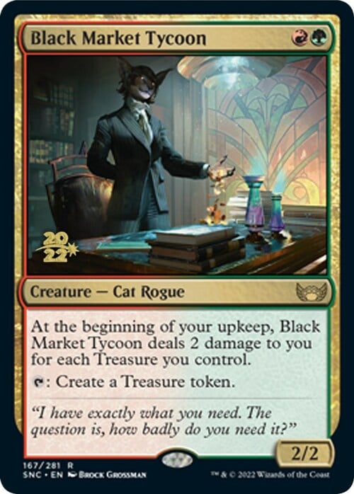 Black Market Tycoon Card Front