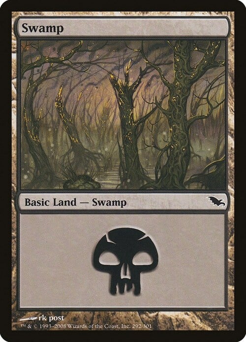 Swamp Card Front