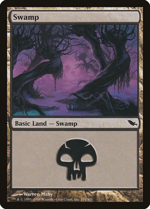 Swamp Card Front