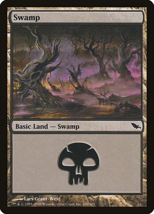 Swamp Card Front