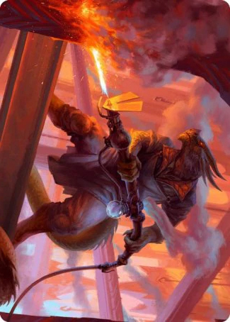 Art Series: Plasma Jockey Card Front