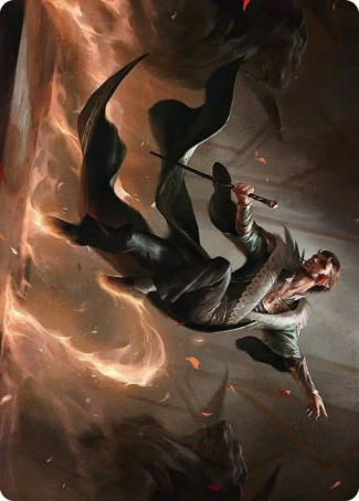 Art Series: Fleetfoot Dancer Card Front