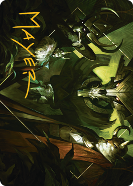 Art Series: Meeting of the Five Card Front