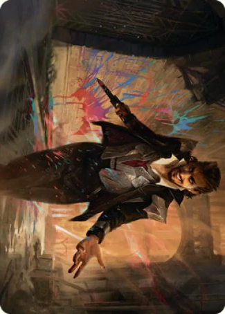 Art Series: Anhelo, the Painter Card Front